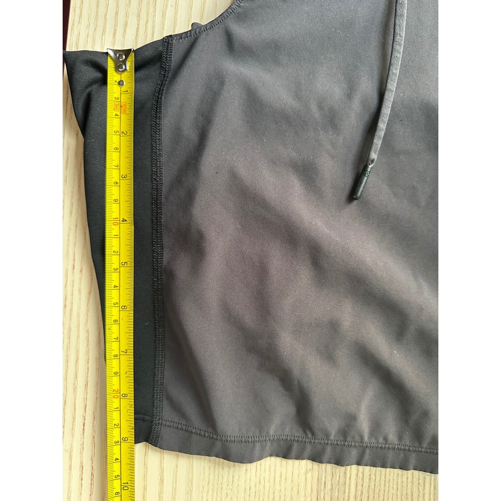 Lululemon Mens Pace Breaker Linerless Short 9 Inch Black Athletic Gym Medium - Picture 4 of 4